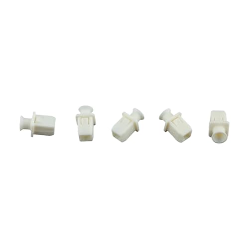 DEVFGTQA 25Pcs Car Headlight Adjusting Screw Nut Nylon Clip Compatible Replaces 81195-89101 Truck 1984-On Auto Fastener