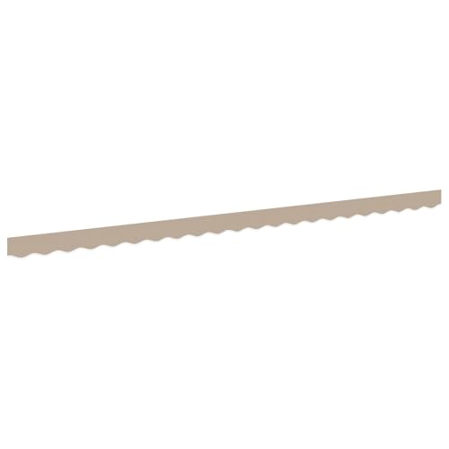 Tissu de Remplacement de Cantonnière d’auvent, Lambrequin pour Store Toile de Remplacement Bandeau Banderole Store Banne Cadre de 5 m Beige 4,8x0,2 m
