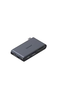 Anker Nano USB-C ハブ (6-in-1, 5Gbps) 最大4K 最大85W出力対応USB-Cアップストリームポート 5Gbps高速データ転送 SD/micro SDカードスロット搭載