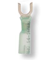 16-14 AWG Heat Shrink 1/4 Spade Terminal (100/Pkg.)