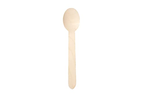 Ecorigin Cucharas de madera. Biodegradables y compostables 100 uds de 165 mm Cover