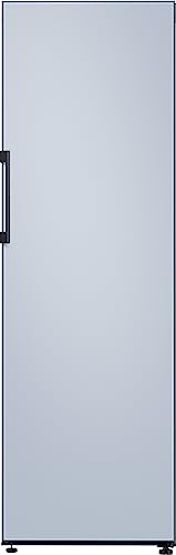 Samsung Frigorífico Bespoke RR39A746348/EG, 185 cm, 387, tecnología Space Max, refrigeración integral, refrigeración de metal, no Frost+, azul satinado