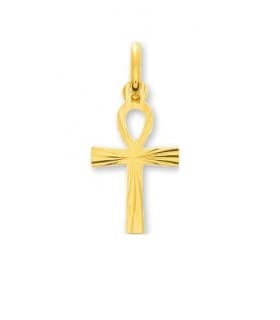 Croix de vie Or jaune pour illuminer vos tenues au quotidien