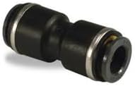 Velvac Comp Fit-Straight Union 3/8X1/2 Tube - 016624