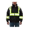 Image of Tingley Bomber II J26123C High Visibility Insulated Jacket, Large, Black