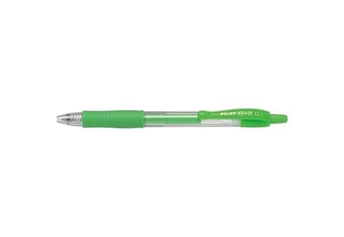 PILOT 94028 Roller Gel Scatto G-2, Neon Green, 0.7...
