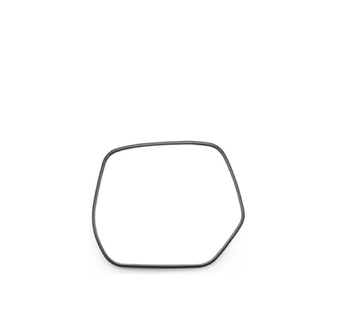 Vitre rétroviseur côté CR-V avec lentille réfléchissante et miroir chauffant