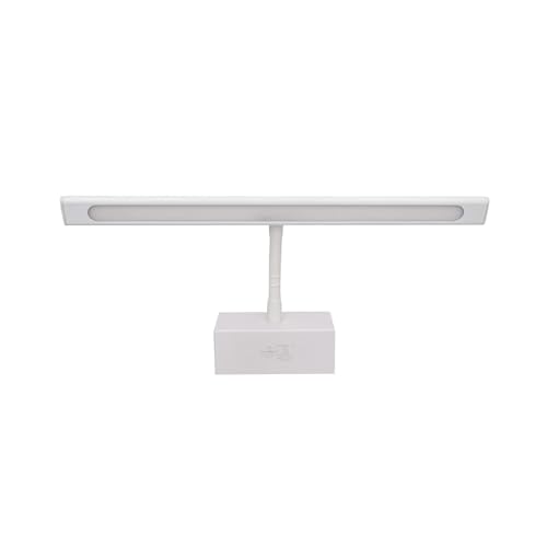 Image of 6W LED Mirror Light /Picture Light | Slim White Straight Wall Light for Bathroom, Dressing Table & Painting | Warm White Decorative Wall Lamp for Bedroom & Living Room 1 Year Warranty