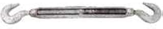 BeautyBlade 17-1-2X12 .5 x 12 in. Galvanized Hook & Hook Turnbuckle