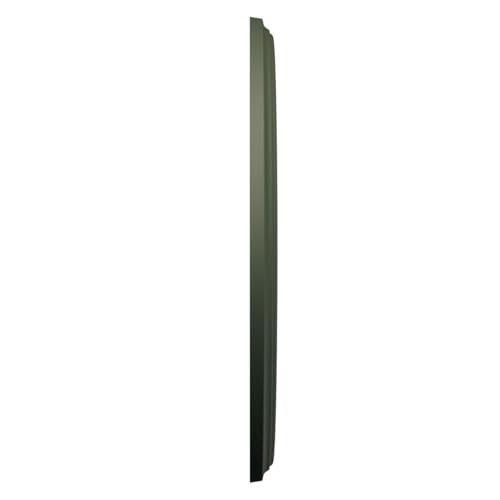 Image of 16 inchOD x 3 1 /2 inchID x 1 inchP Berkshire Thermoformed PVC Ceiling Medallion (Fits Canopies up to 7 inch), UltraCover Satin Hunt Club Green