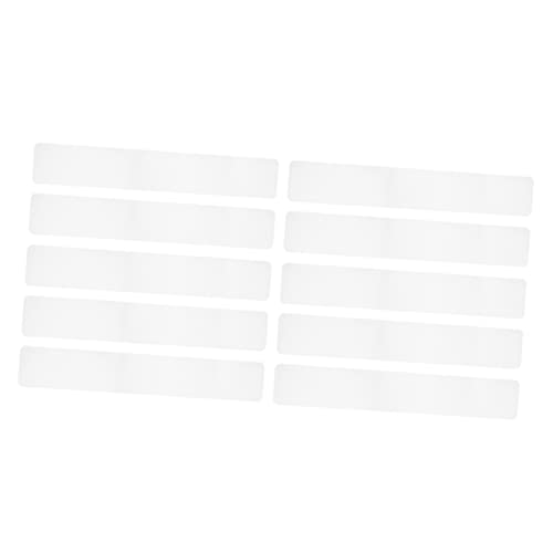 HEALSOPTHY 10Piezas Antideslizantes Transparentes Bañeras y Escaleras de Seguridad Adhesión Fuerte y Esmerilado Superficies y Niveladas