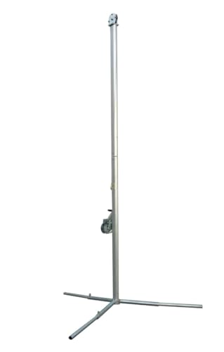 TentandTable 12' Steel Reinforced Frame Tent Jack Lifting Tool with Easy Crank Handle, Compatible with High Peak and Compatible with West Coast Frame Tents, 2 Pack