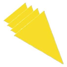 Image of Piokio 100ft Colorful Flag Banner Party Celebrations Graduation Decorations, for Party, Birthdays, Classroom Decorations (Pack of 3)