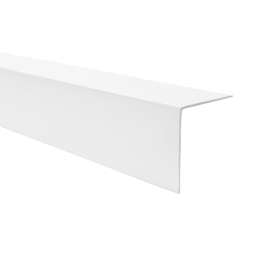 Quest Winkelprofil PVC 20x20 mm selbstklebend - Weiß, 150 cm