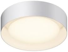 ET2 Echo - 20W 1 LED Flush Mount-3.5 Inches Tall and 13 Inches Wide-White Finish