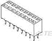 Conn Socket Strip SKT 16 POS 2.54mm Solder ST Thru-Hole