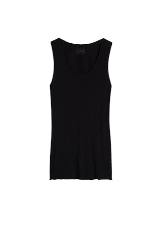 Woman's Modal Cashmere Ultralight Wide-Shoulder Top