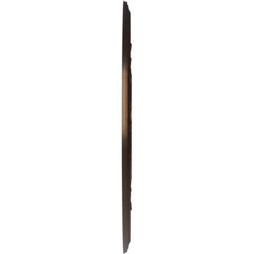 Image of Ekena Millwork CMP22BACAB Baltimore Thermoformed PVC Ceiling Medallion (Fits Canopies up to 7 3 /4 inch), 22 inchOD x 3 1 /2 inchID x 1 inchP, Metallic Antique Brass