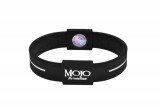 MOJO MAX 8" Double Holographic Wristband Black/White
