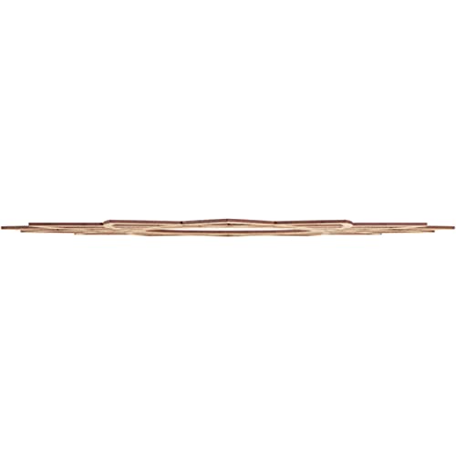 Image of Ekena Millwork 34 inchOD x 13 1 /8 inchID x 3 /8 inchT Eleanor Wood Fretwork Pierced Ceiling Medallion, Alder