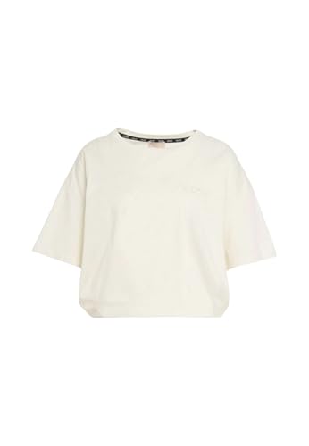 T-Shirt Femme Liu Jo TA6119 Broderie Logo Haut Confort Anti-Froissement