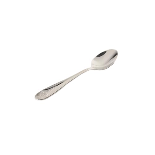 A-to-Z Supply SLEL202 Teaspoon, 6-1/8" Long, 2.5mm Thick, 18/10 Stainless Steel, Elizabeth, Pack of 12