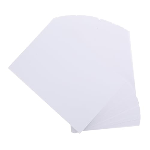 Papier photo glacé A5 blanc pour imprimante jet d'encre 100 feuilles couché double face