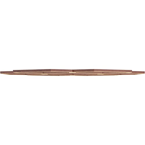 Image of Ekena Millwork 16 inchOD x 6 7 /8 inchID x 1 /4 inchT Florin Wood Fretwork Pierced Ceiling Medallion, Red Oak