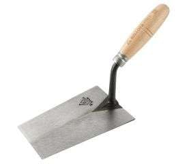 Bellota 5844-A - Geschmiedete spanische Nord-Kelle mit Buchenholzgriff für Maurer- und Fliesenarbeiten, Größe 160 x 115 x 320 mm