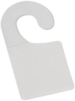 Miniatura 2 de NEO BRASIL Pestañas adhesivas de plástico para colgar de 1 34 x 78 pulgadas, ideal para exhibiciones minoristas en tiendas y tiendas de negocios,