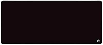 Corsair MM350 Pro Alfombrilla Tela a Prueba de Derrames para Juegos, Superficie 93 cm x 40 cm, Microtejido, Goma Afelpada Gruesa 4 mm, Base Goma Texturizada Antideslizante, Extendido XL – Negro