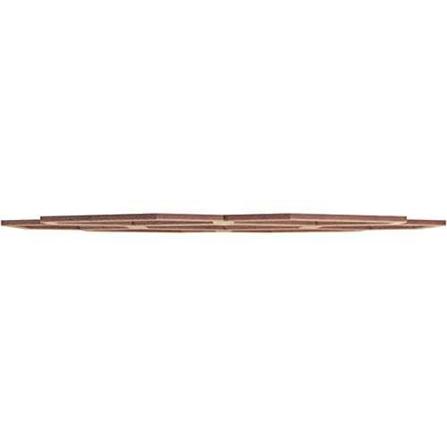 Image of Ekena Millwork 20 inchOD x 7 inchID x 3 /8 inchT Florin Wood Fretwork Pierced Ceiling Medallion, Red Oak