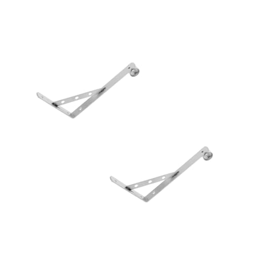 DIYEAH 2 Pezzi per Appendere Vestiti Acciaio Inossidabile Staffa da Muro per Stendere Design per Stabilità e Spazio Facile Installazione per Interni Ed Esterni