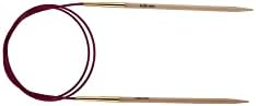 KnitPro 80 cm x 12 mm Basix Fixed Circular Needles, Birch
