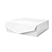 PACKHOME Gift Box 14x9.5x4.5 Inches, Large Gift Box with Lid, Bridesmaid Proposal Box, Sturdy Storage Box, Collapsible Gift Box with Magnetic Closure (Glossy White)