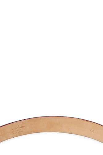 Pre-Loved Takashi Murakami X Louis Vuitton White Monogram Multicolore Ceinture 70, White4