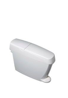 Poubelle d'Hygiène Féminine 15L - La capacité d'épargne de l'espace, Couleur:Blanc