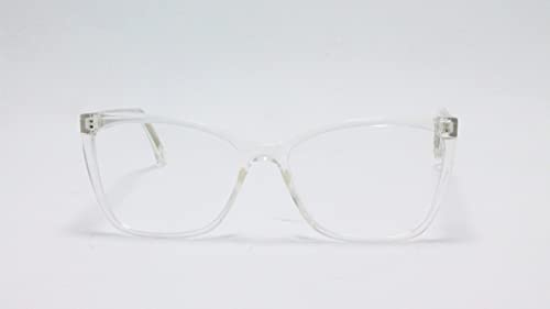 Armação Óculos Feminino Gatinho Transparente Com Lentes Sem Grau Jc-2039