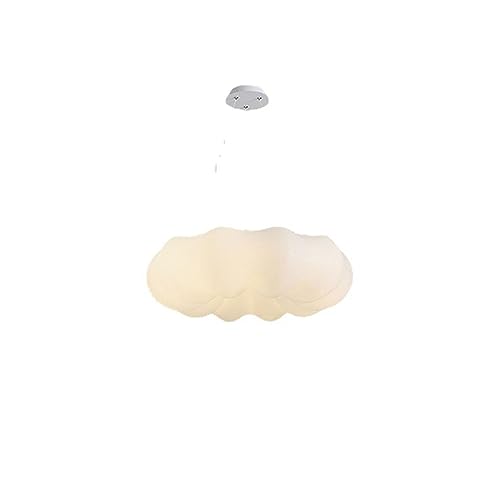 Lustre nuage citrouille insuffle une ambiance crème et cosy dans le bureau ou la chambre