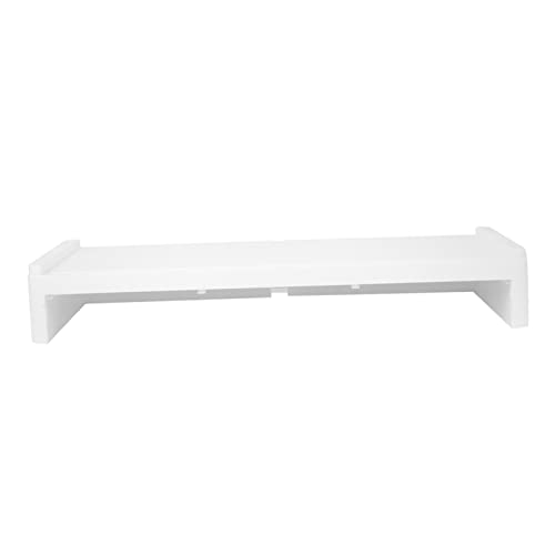 KICHOUSE 1 Pieza Soporte De Almacenamiento De Computadora Estante Elevado Pantalla Monitor Portatil Portatil Pararse Soporte Para Monitor De Escritorio De Computadora El Plastico