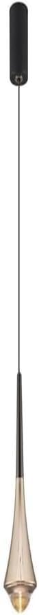 Lampe suspendue linéaire LED long tube pour lustre moderne d'escalier