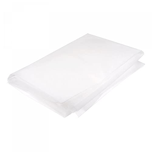 Filtro de malla de nailon de 75 micrones uxcell tela filtrante tejida 39x50 pulgadas 2