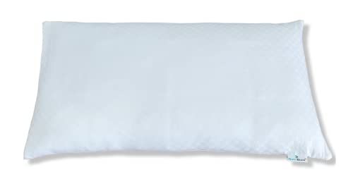 Image of Buckwheat Hulls Pillow |Pillow for Neck Pain | Shoulder Pain | Back Pain | Other Sleeping Problem (White Blush Printed)