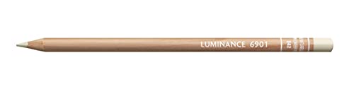 Image of CARAN DACHE LUMINANCE 6901 THE MOST LIGHTFAST PERMANENT COLOUR PENCIL EVER DESIGNED FOR PROFESSIONAL ARTIST (RAW UMBER 10%)
