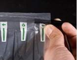 6 Bolsas inflables de embalaje rollo protector burbuja wrap columna de aire antichoque bolsas de transporte de colchón envoltura material de embalaje (30 * 500 CM)