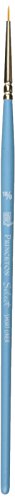 Princeton Artist Brush Princeton Select Sintético Mango Trazador Corto Nº, Azul, Short Liner 18/0