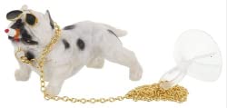 Pepino Superb Bull Dog Pitbull Bully Dog with Chain for Car Dashboard-
