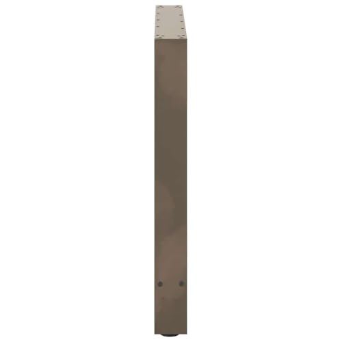 Pieds de table à manger bureau établi table basse acier réglable 100 cm