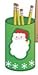SHAPES ETC. 35 Sheets Santa Face Mini Notepad 3in Christmas Winter Décor Celebrations Classroom Bulletin Board Decorations Seasonal Holiday Kids Crafts Teachers Notes Memos Reminders USA Made