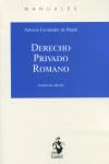 DERECHO PRIVADO ROMANO